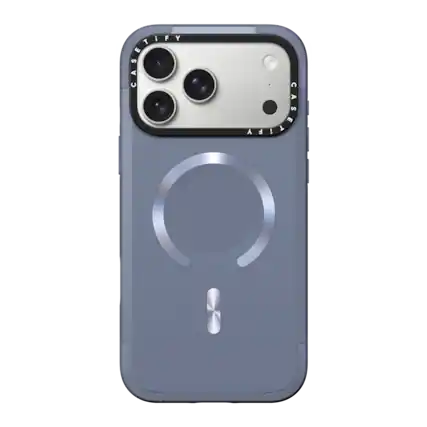 Front. CASETiFY - Force Case MagSafe Compatible for Apple iPhone 18 Pro Max and 17 Pro Max Devices - Marine.