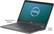 The Dell laptop has a volume control with two buttons, a power button, and a keyboard with a numeric keypad.