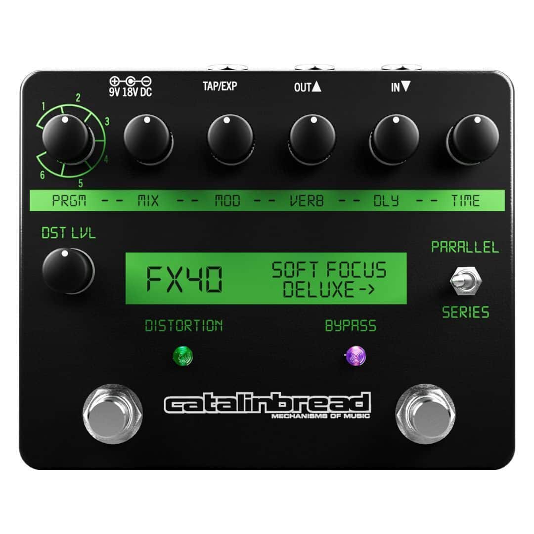 Catalinbread - Soft Focus Deluxe Multi-Effects Reverb Guitar Pedal - SOFTFOCUSDLX
