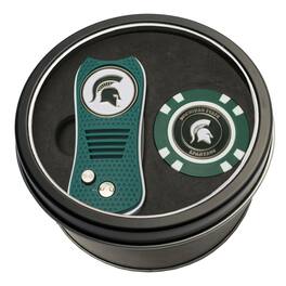 Team Golf - Michigan State Spartans Switch Chip Golf Tin Set - Multicolor
