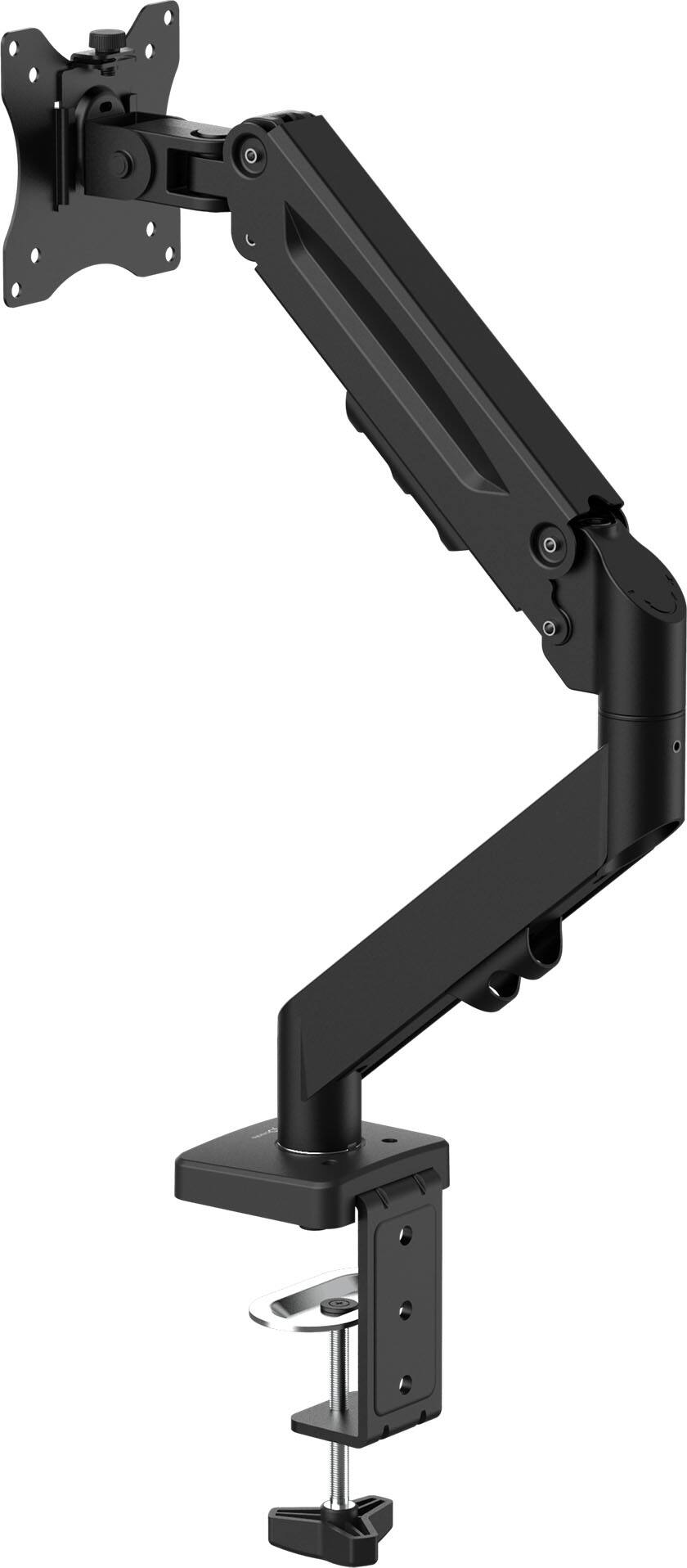 Angle. j5create - Ergonomic Monitor Desk Mount for Most 17”-32”  Monitors - Black.