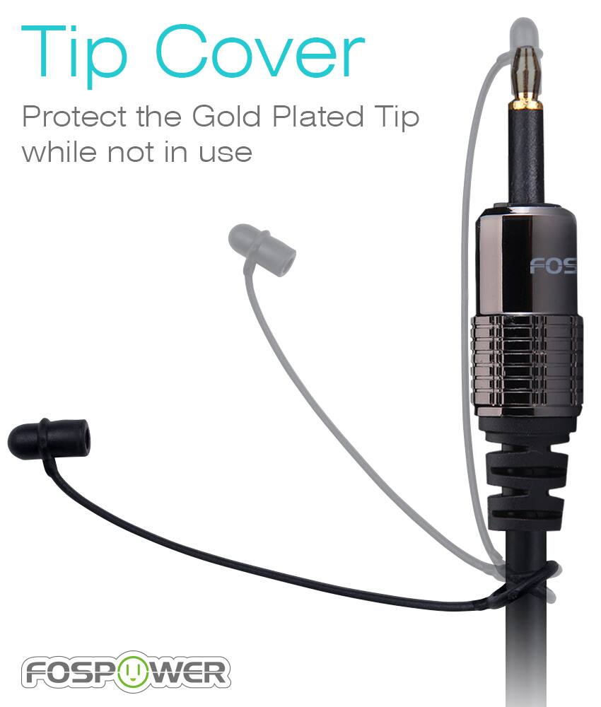Tip Cover, Protect the Gold Plated Tip while not in use, FOSPOWER