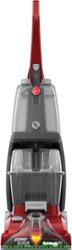 Hoover - Power Scrub Deluxe Corded Carpet Upright Deep Cleaner - Red - Front_Zoom