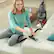 Alt View 15. Hoover - Power Scrub Deluxe Corded Carpet Upright Deep Cleaner - Red.