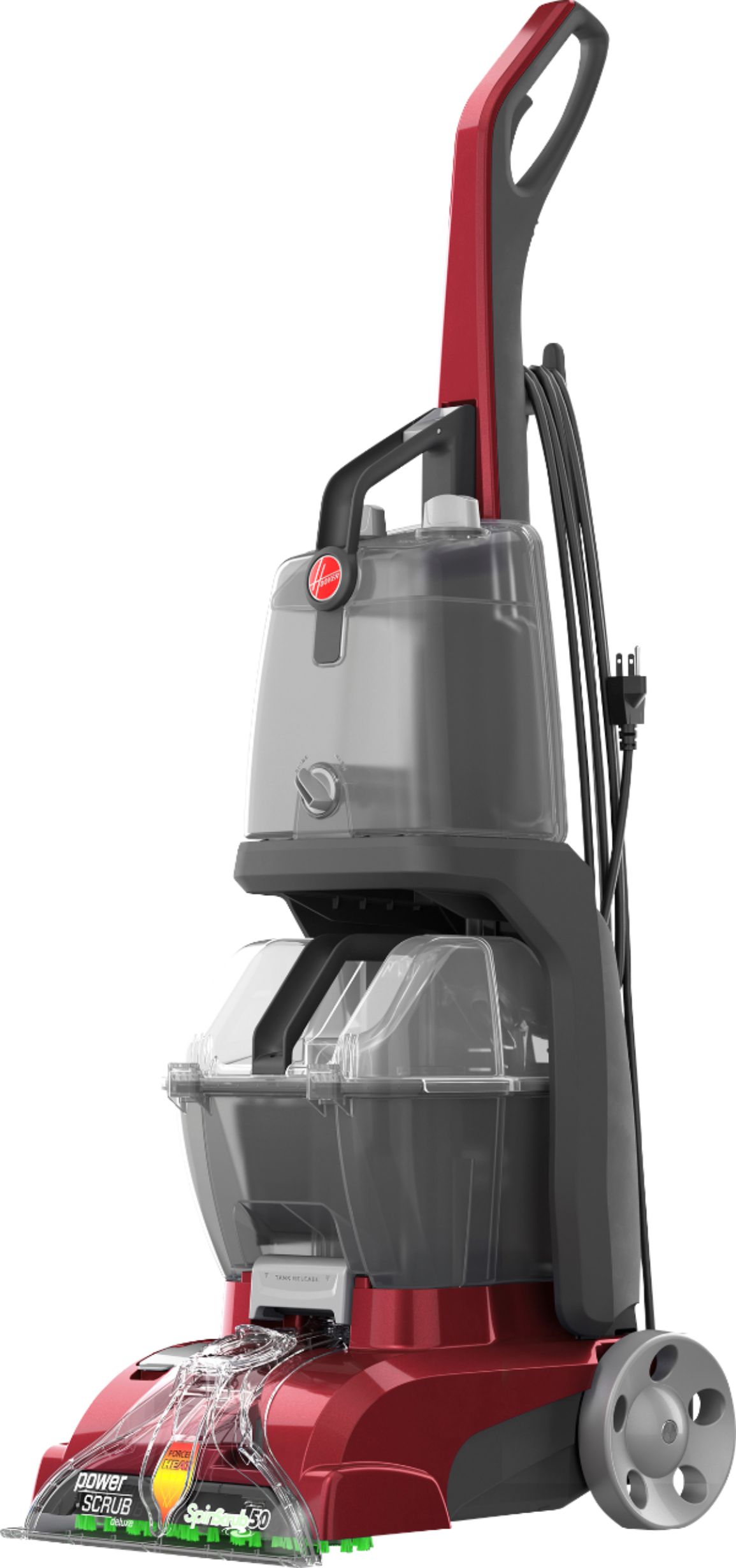 Hoover Power Scrub Deluxe Carpet Cleaner Machine Re Upright Shampooer FH50150 