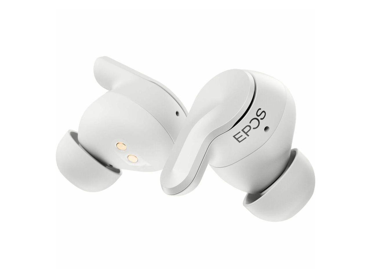 Alt View 7. EPOS - EPOS ADAPT E1 True Wireless Bluetooth Earbuds/Headphones - White - Blue.