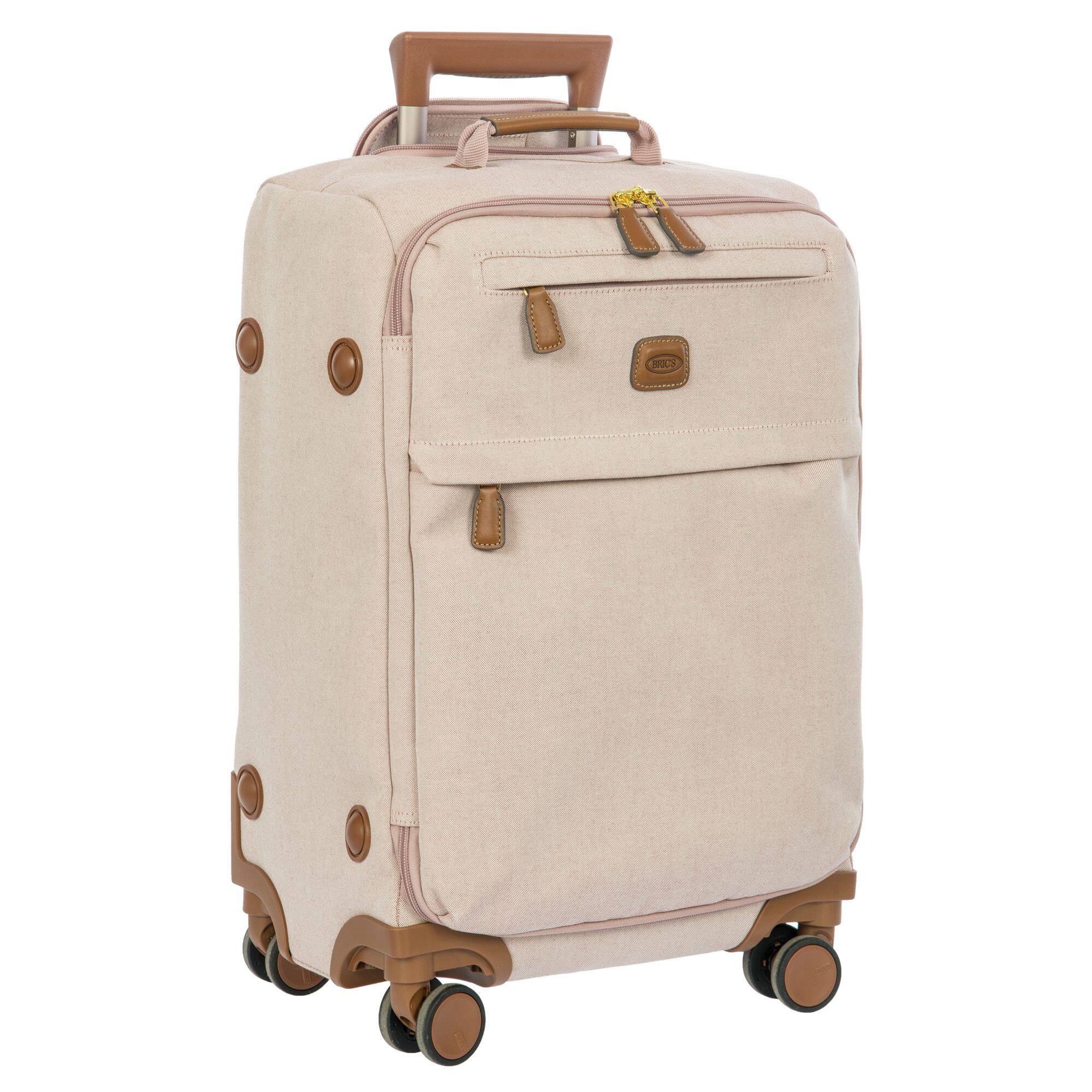 Angle. Bric's - Volterra 21" Carry On Spinner Luggage - Bordeaux.
