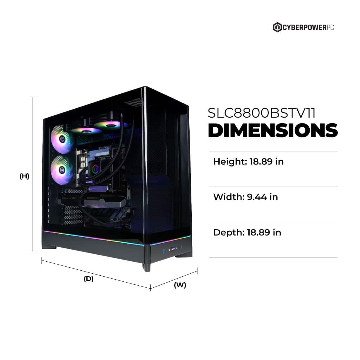 CyberPowerPC Gaming Desktop Intel Core Ultra 7 265F NVIDIA GeForce
