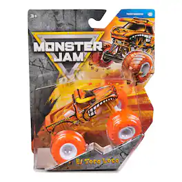 Monster Jam - 2026 Toon Shaded El Toro Loco 1:64 Diecast Truck Series 45 Collector Toy for Ages 3+ - Orange