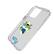 Alt View 1. Keyscaper - Los Angeles Chargers iPhone Clear Case - 13 mini - Multicolor.