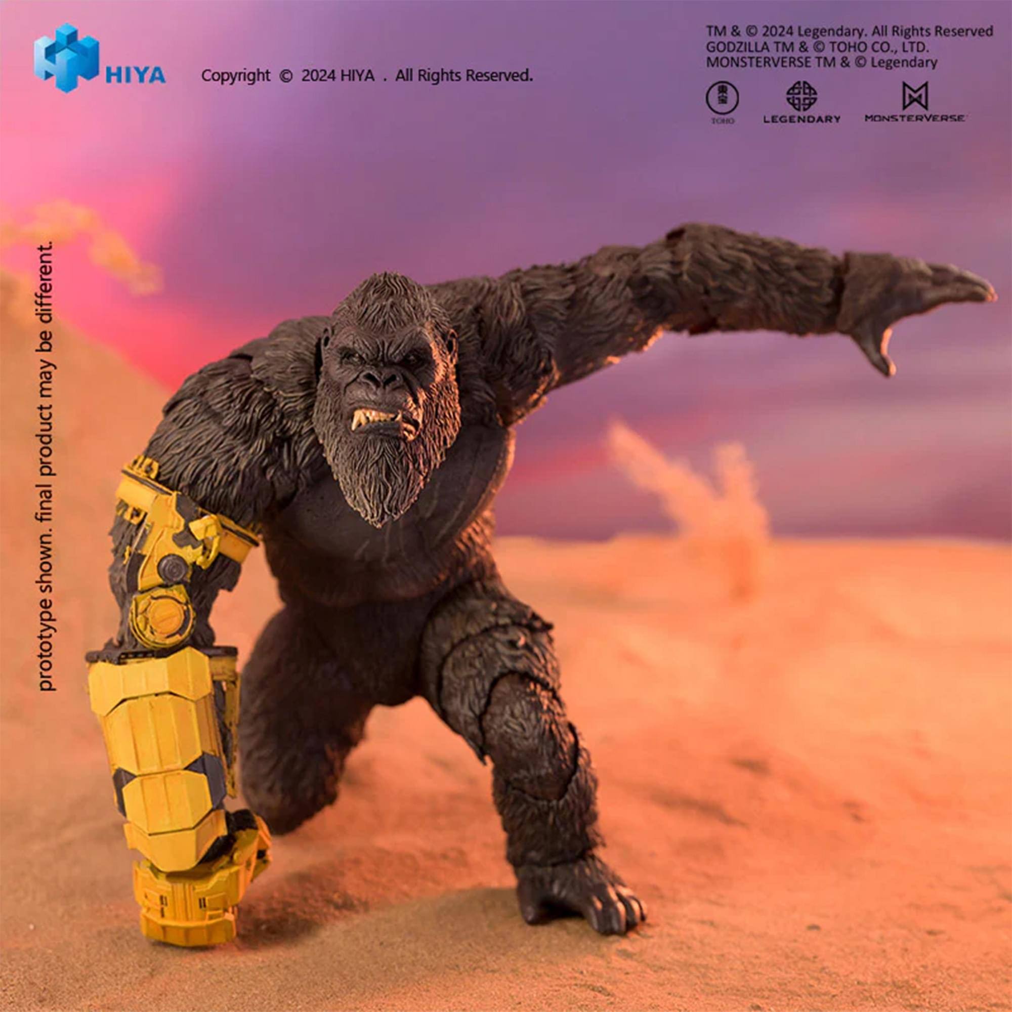 HIYA  
Copyright © 2024 HIYA . All Rights Reserved.  
TM & © 2024 Legendary. All Rights Reserved  
GODZILLA TM & © TOHO CO., LTD.  
MONSTERVERSE TM & © Legendary  

prototype shown. final product may be different.