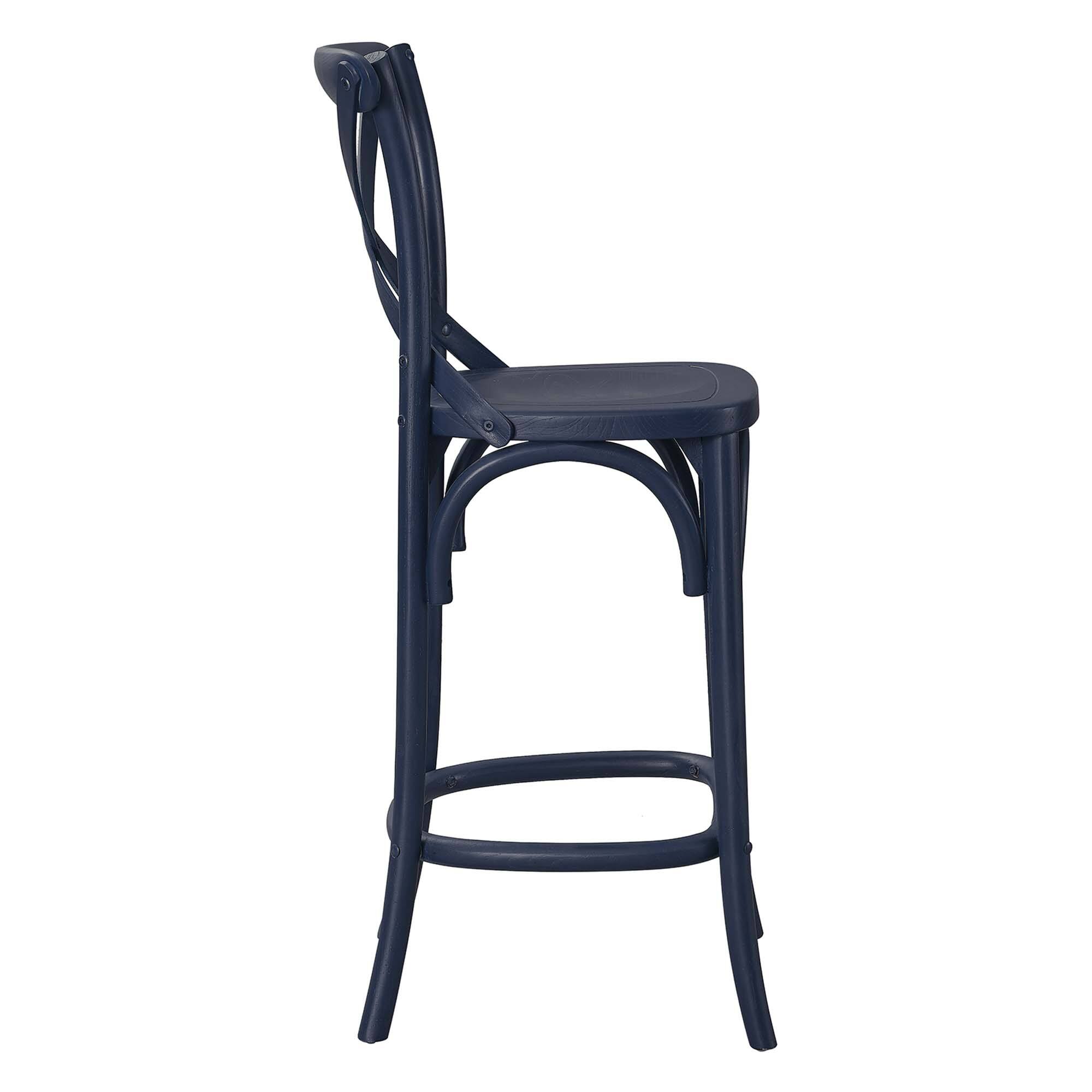 Alt View 2. Modway - Gear Counter Stool by Modway - Blue.