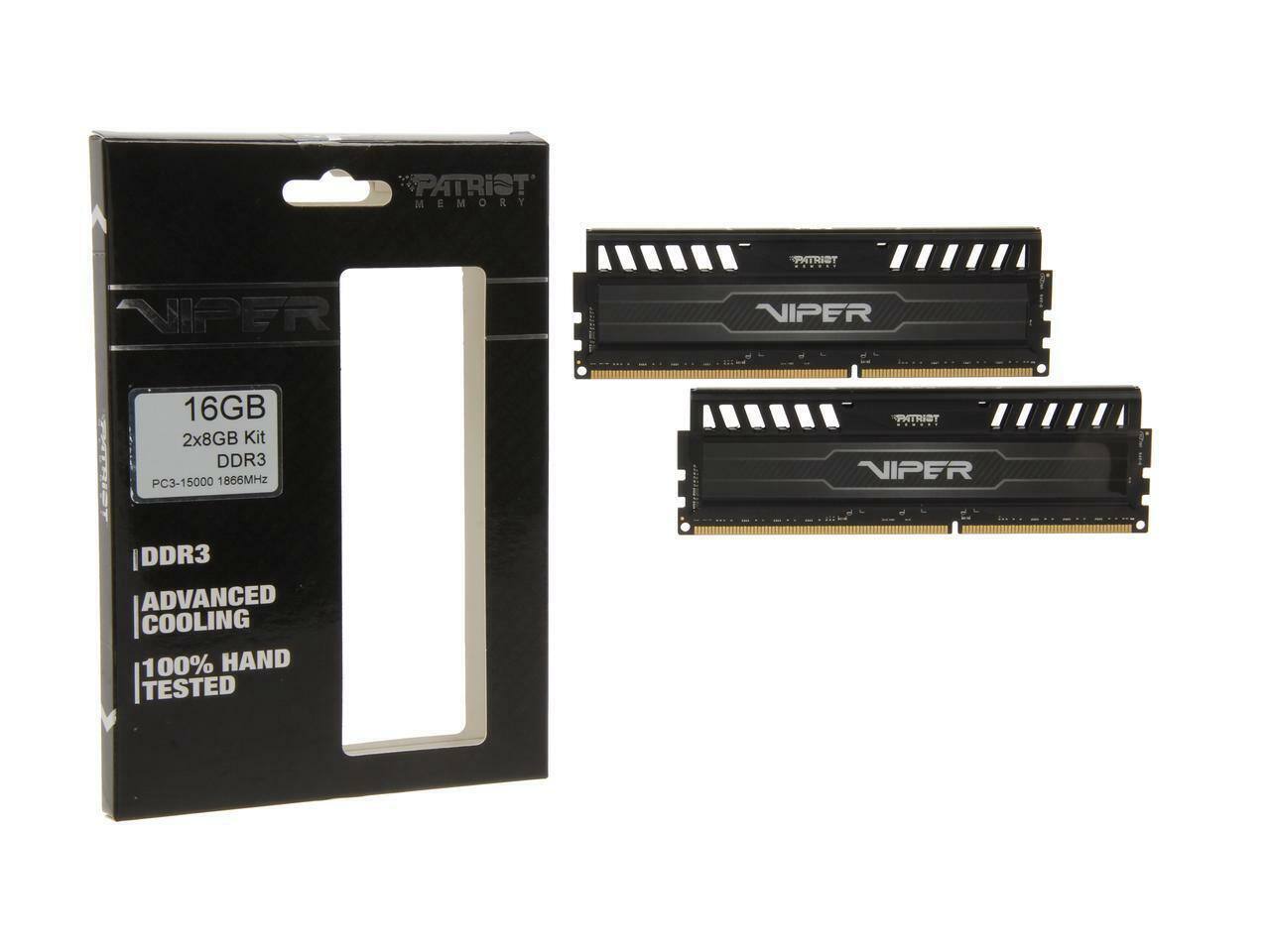 PATRIST MEMORY TSIRTHR ..... NIPER NIPER 16GB 2x8GB Kit DDR3 PSTRIET C3-15000 1856MHZ DDR3 ADVANCED COOLING 100% HAND TESTED PHTRIST ...... NIPER