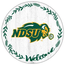 Fan Creations - NDSU Bison 12" Welcome Circle Sign - Multicolor