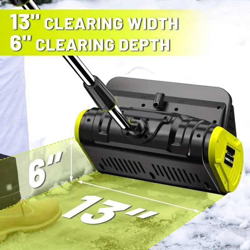 13" CLEARING WIDTH  
6" CLEARING DEPTH