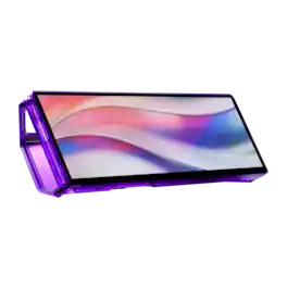 CORSAIR - XENEON EDGE 14.5 Inch LCD Touchscreen - 2560x720 Resolution - USB-C DP-Alt Mode - Internal and External Mounting - iCUE - Atomic Purple
