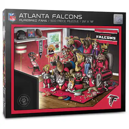 ATLANTA FALCONS
PUREBRED FANS / 500 PIECE PUZZLE / 24" X 18"
NFL
LA 04028880
ATLANTA FALCONS
REAL MAIL-ORDER
PUREBRED FANS