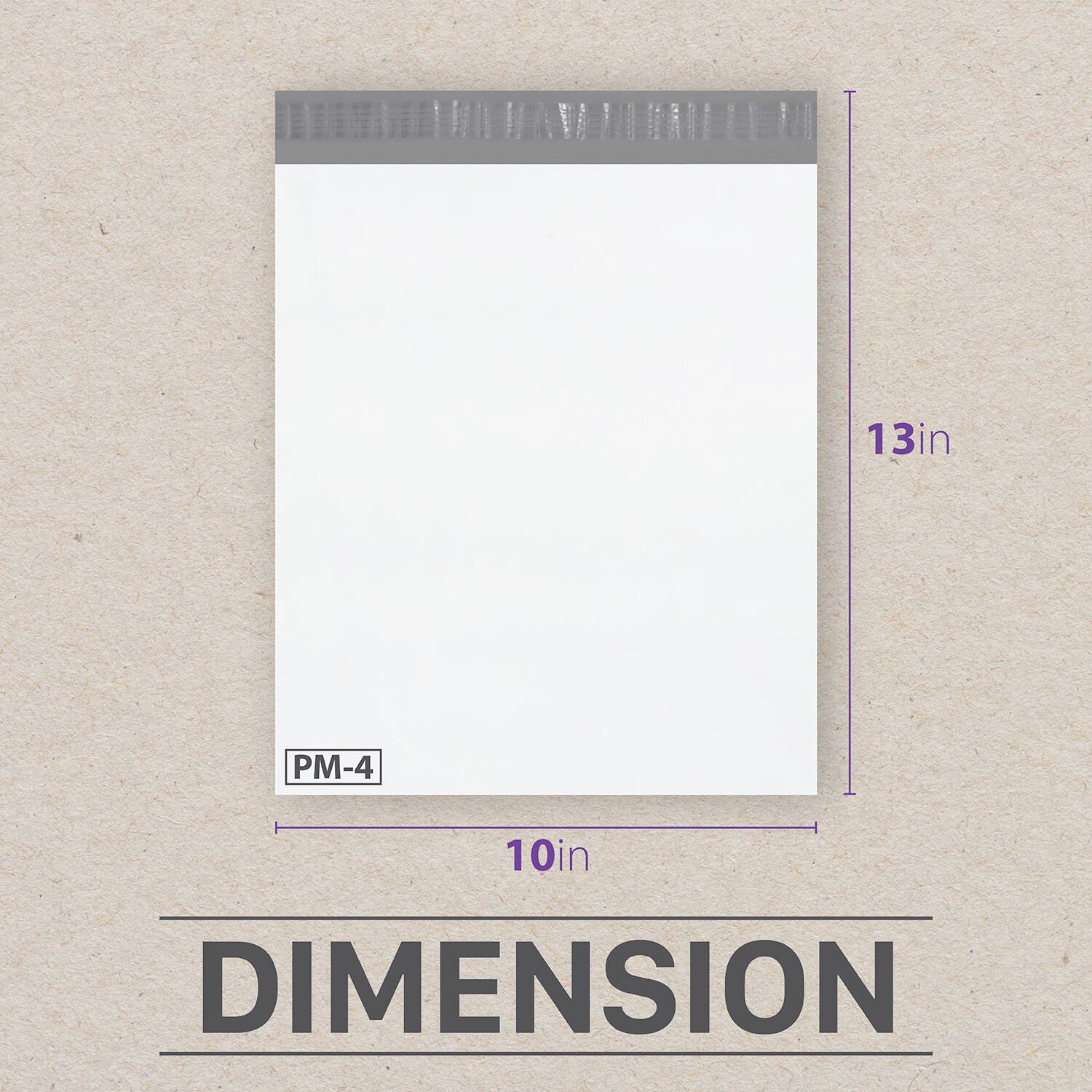 PM-4  
10in x 13in  
DIMENSION