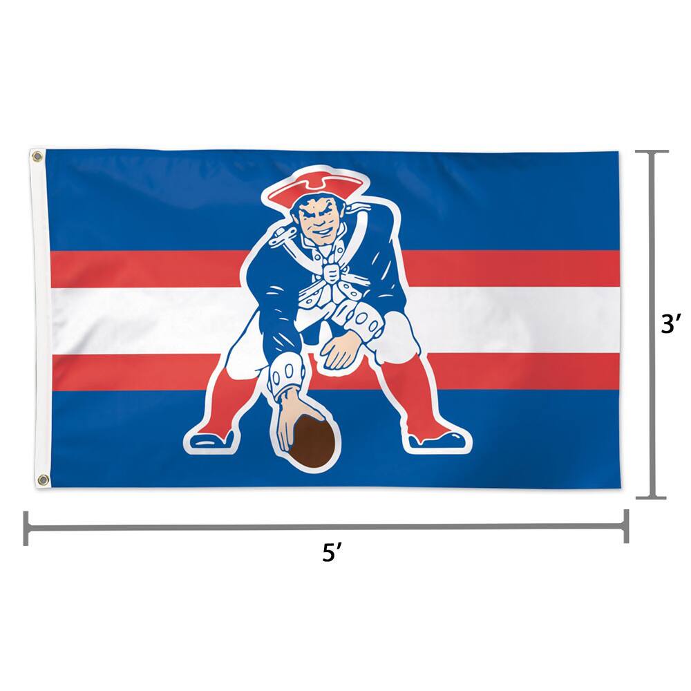 Alt View 1. WinCraft - Single-Sided 3' x 5' Deluxe Retro Flag - Multicolor.