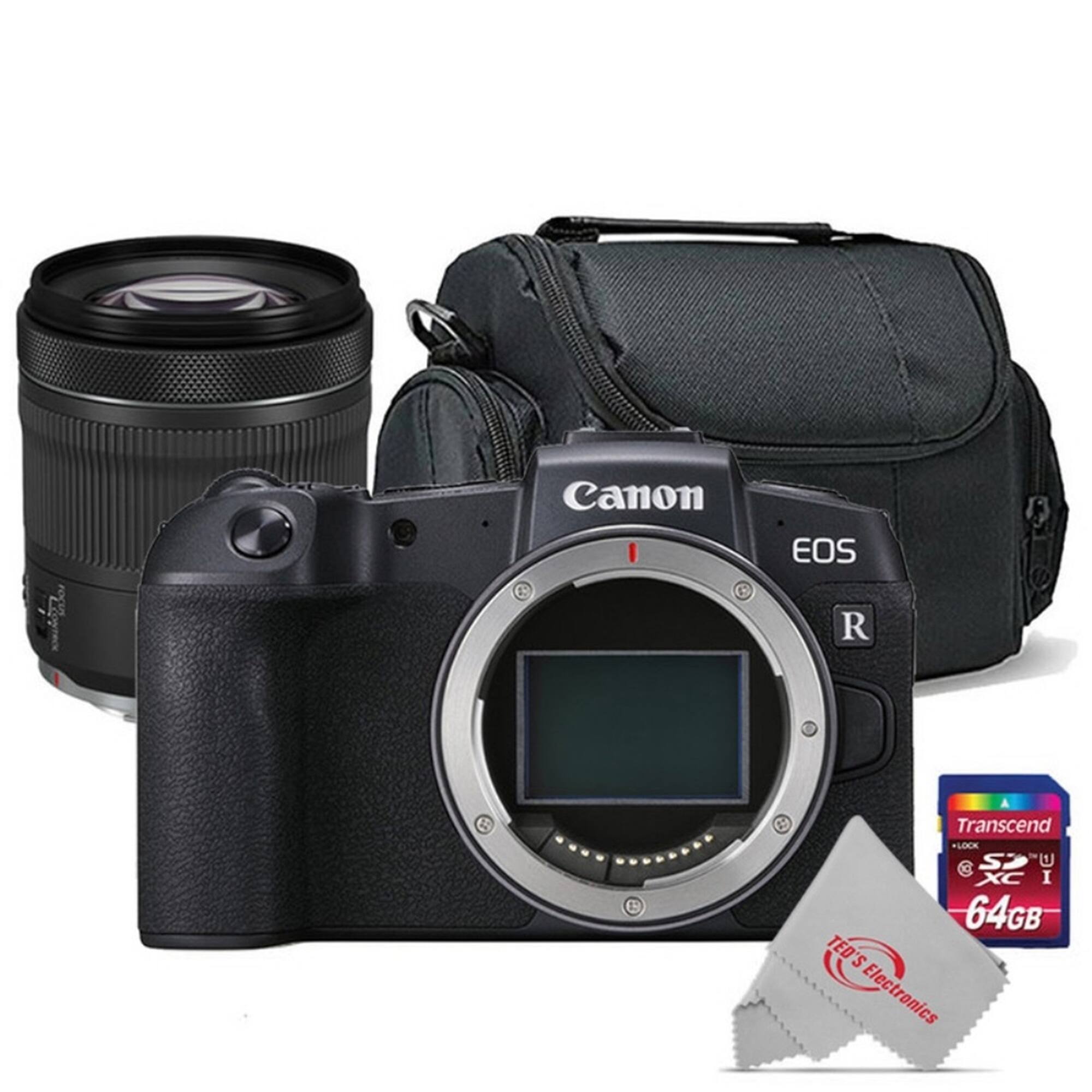 Canon EOS R  
Transcend 64GB SDXC U3  
TED'S Electronics