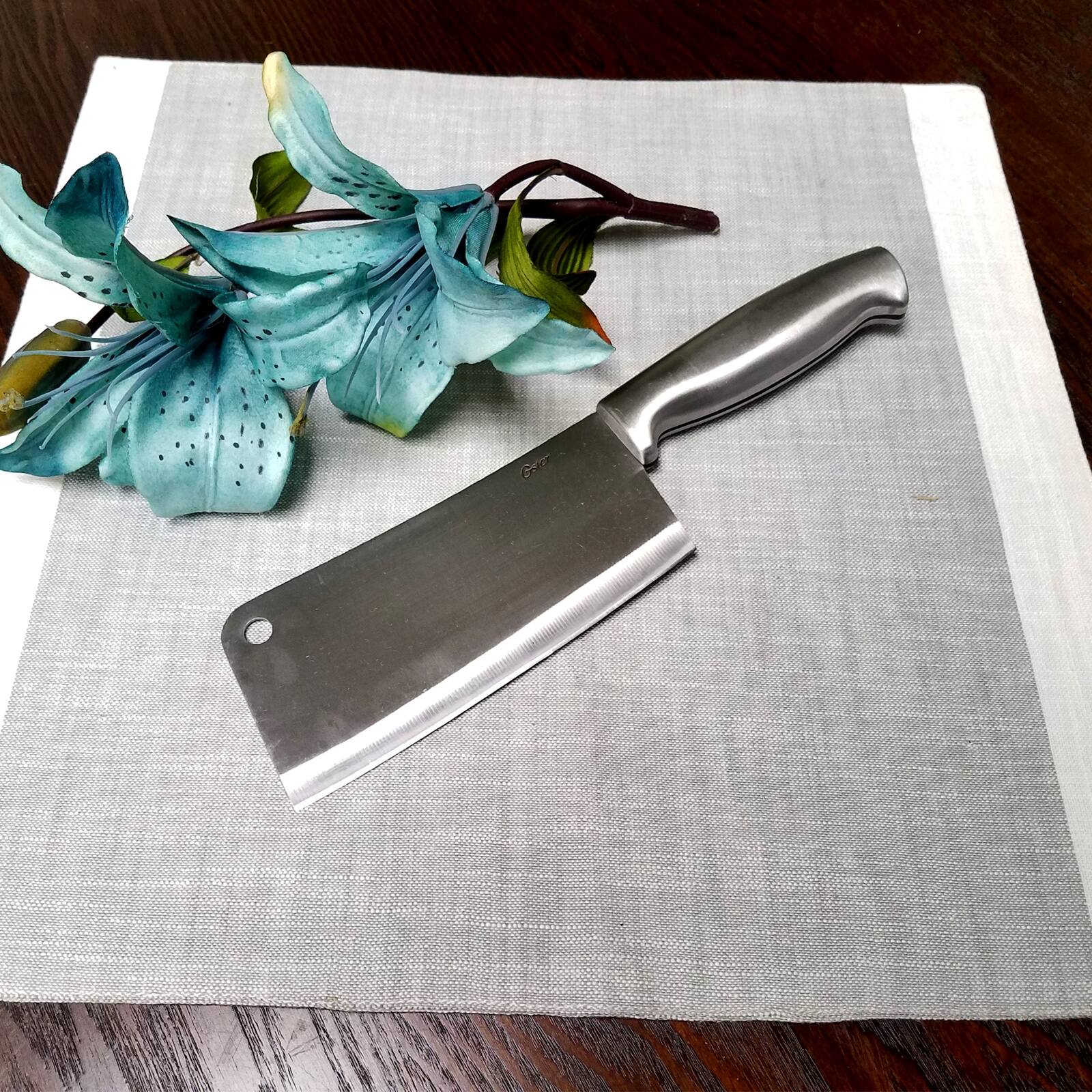 Alt View 3. Oster - Oster Baldwyn 6.25 Inch Stainless Steel Cleaver Knife.