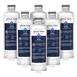 GLACIER FRESH - Replacement for Samsung Water Filter DA97-17376B, 6 Pack