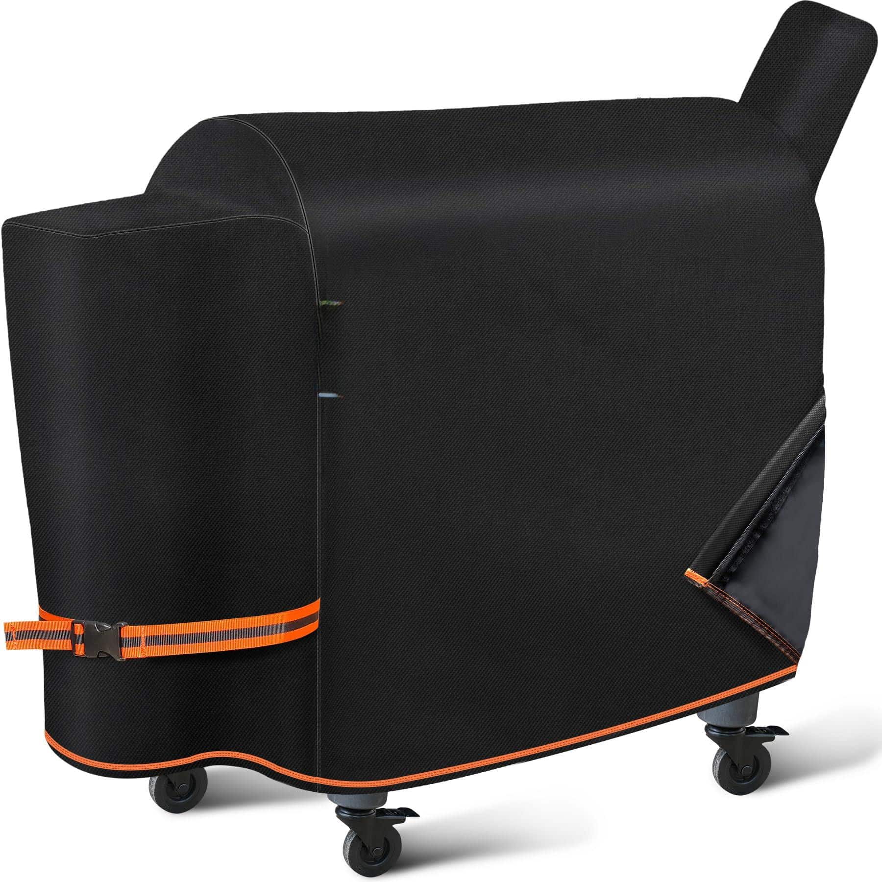 Fabibe - Grill Cover For Traeger Pro 34 780 Series 2025 Upgraded 1000d Heavy Duty Waterproof Wood Pellet Fade Resistant With B - Traeger pro 34/780 Series