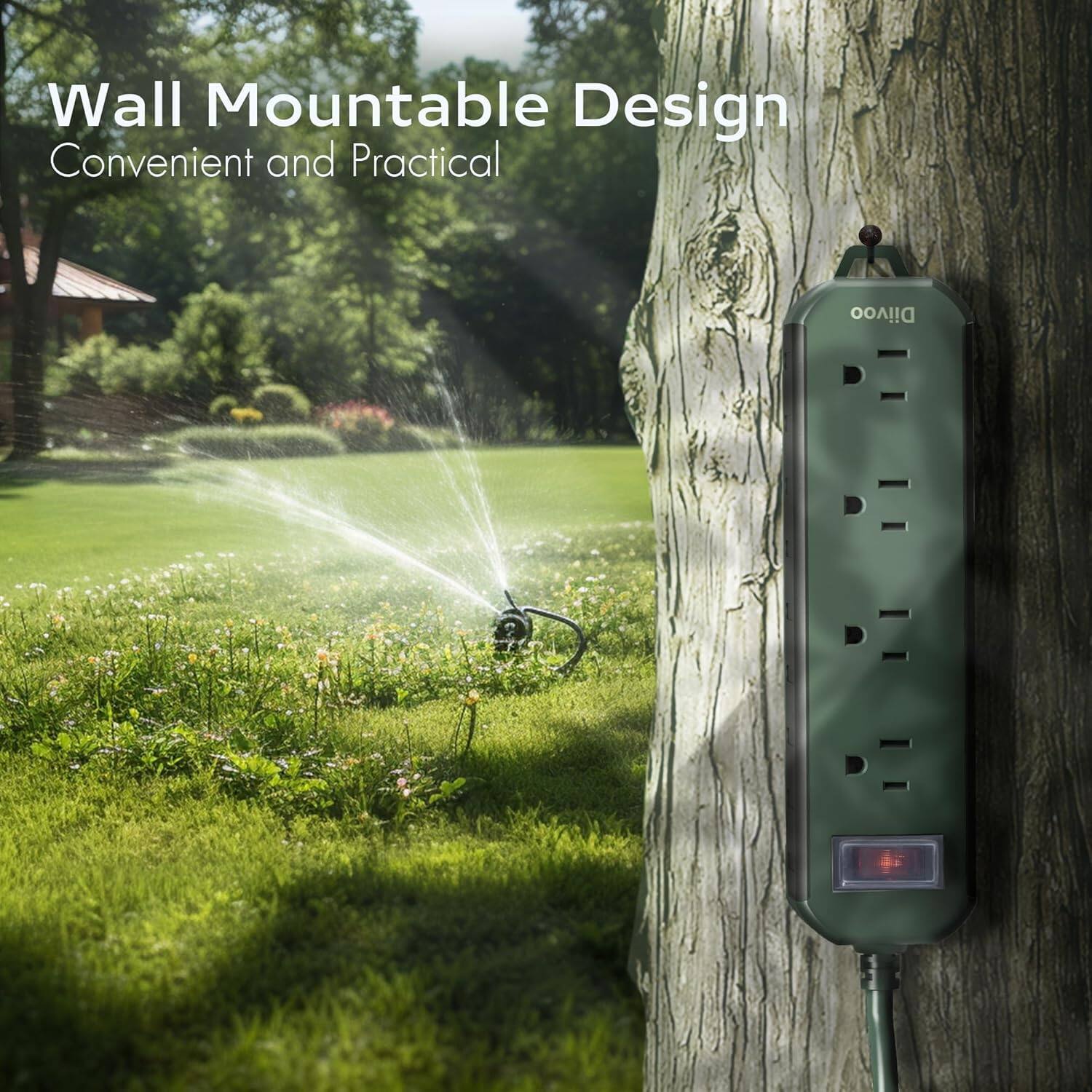 Wall Mountable Design  
Convenient and Practical