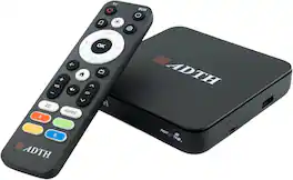 ADTH - NextGen TV Box Gen 2, ATSC 3.0/1.0 Digital Tuner and Receiver - Black