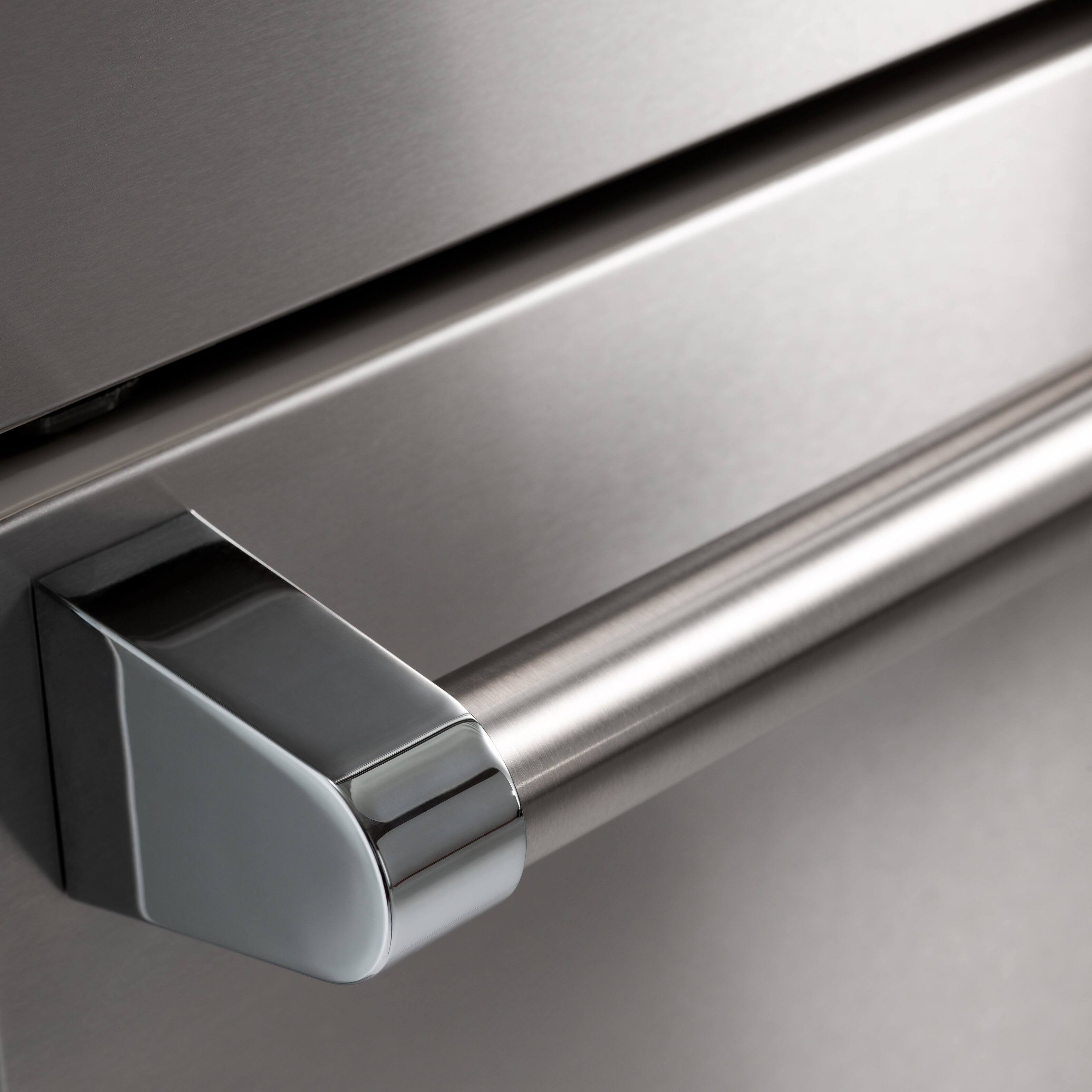 Alt View 1. Viking - French Door  Refrigerator - Stainless Steel.