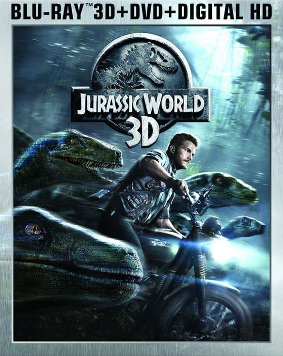 Jurassic World [3D] [Includes Digital Copy] [Blu-ray/DVD] [Blu-ray/Blu-ray 3D/DVD] [2015]