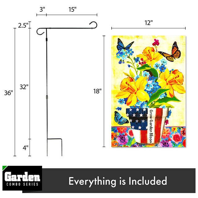 3" 15" 2.5" 12" 36" 32" 18" 4" Grow Garden Bloom Garden COMBO SERIES Everything is Included
