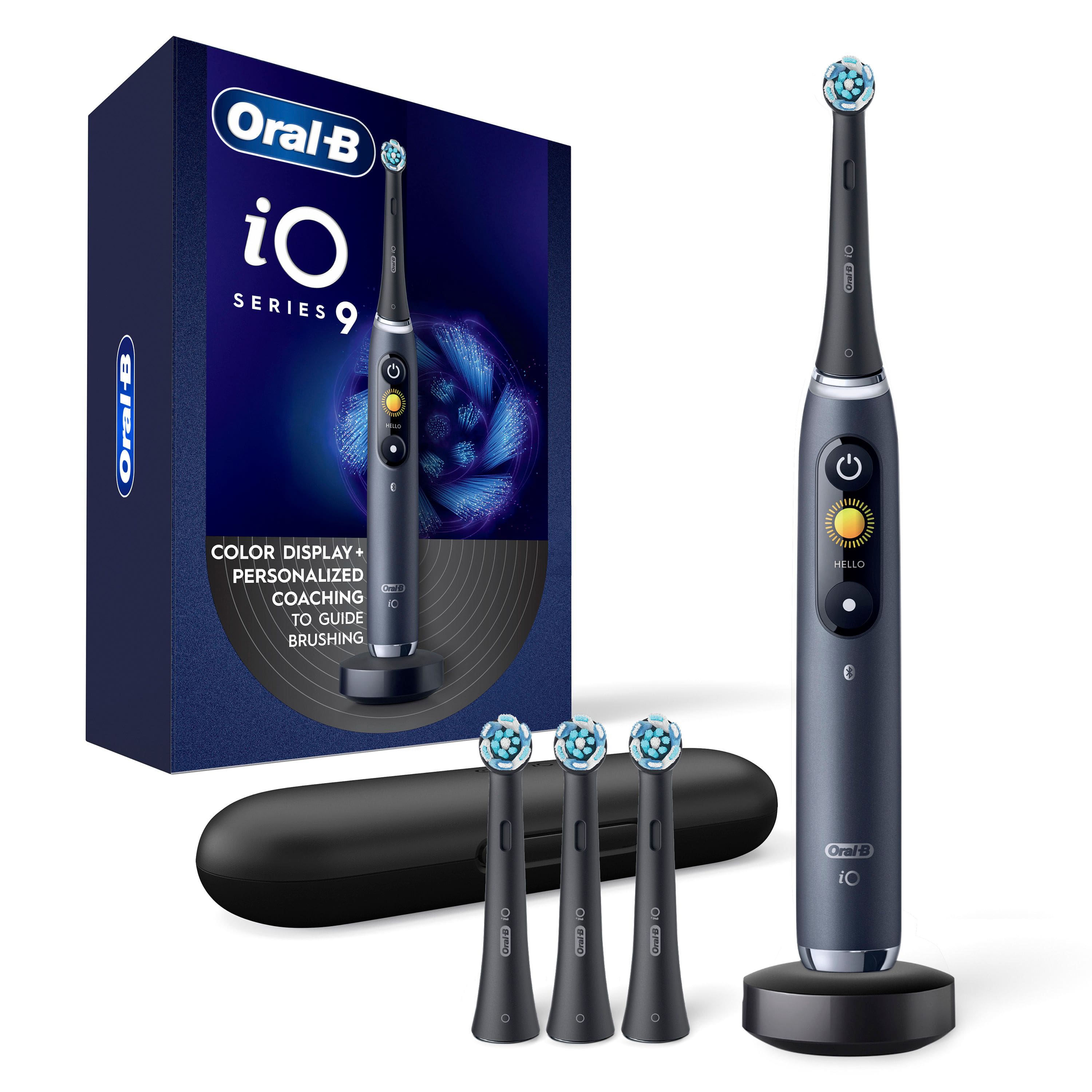 Oral B iO Series 9 Connected Rechargeable Electric Toothbrush Onyx Oral B iO Series 9 Connected Rechargeable Electric Toothbrush Onyx