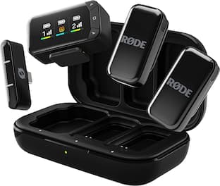 DJI Mic 2 Wireless Omnidirectional Microphone System Black CP.RN DJI Mic 2 Wireless Omnidirectional Microphone System Black CP.RN