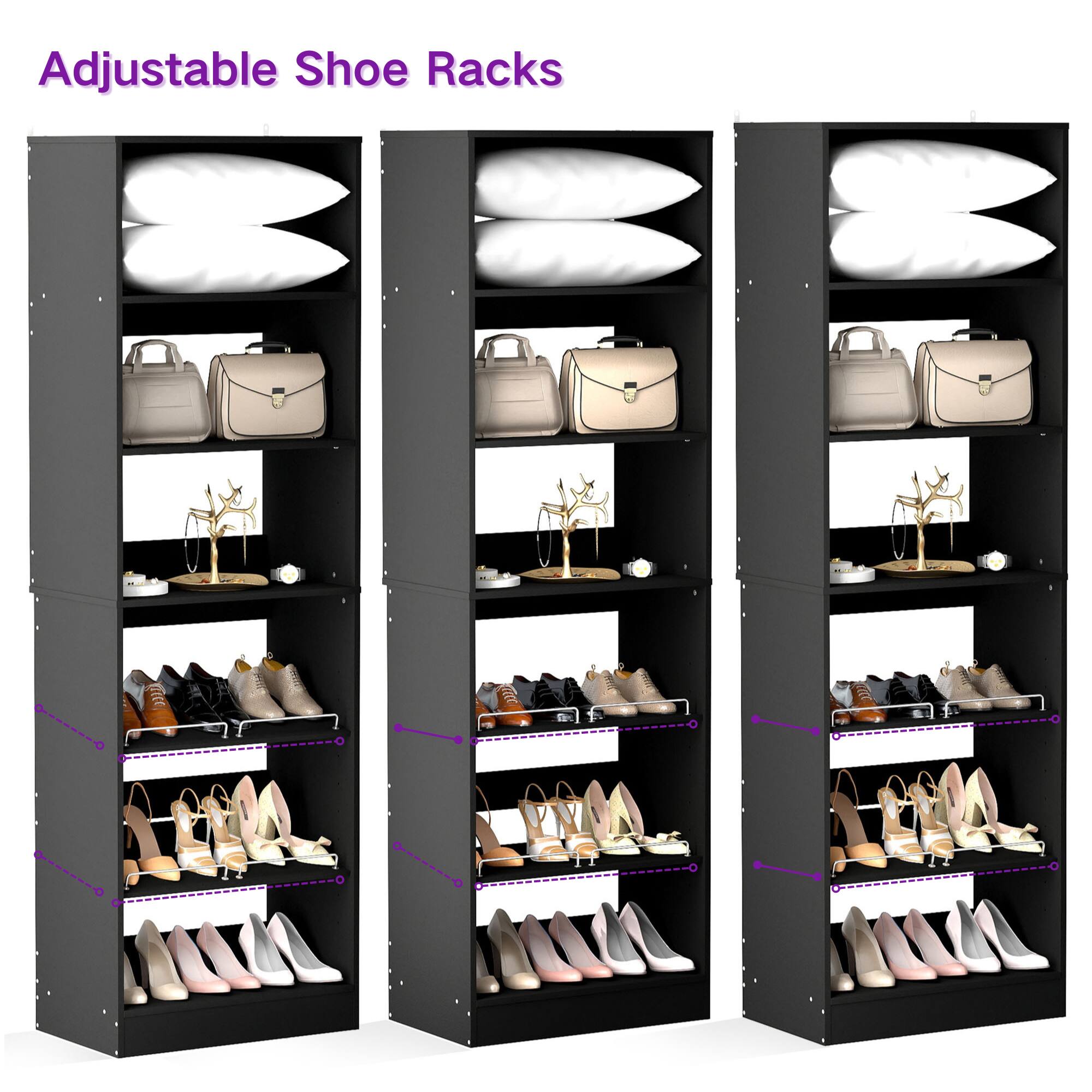 Adjustable Shoe Racks