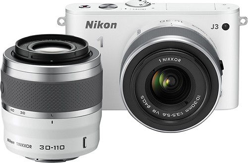 Best Buy: Nikon 1 J3 Compact System Camera with 10-30mm VR and 30