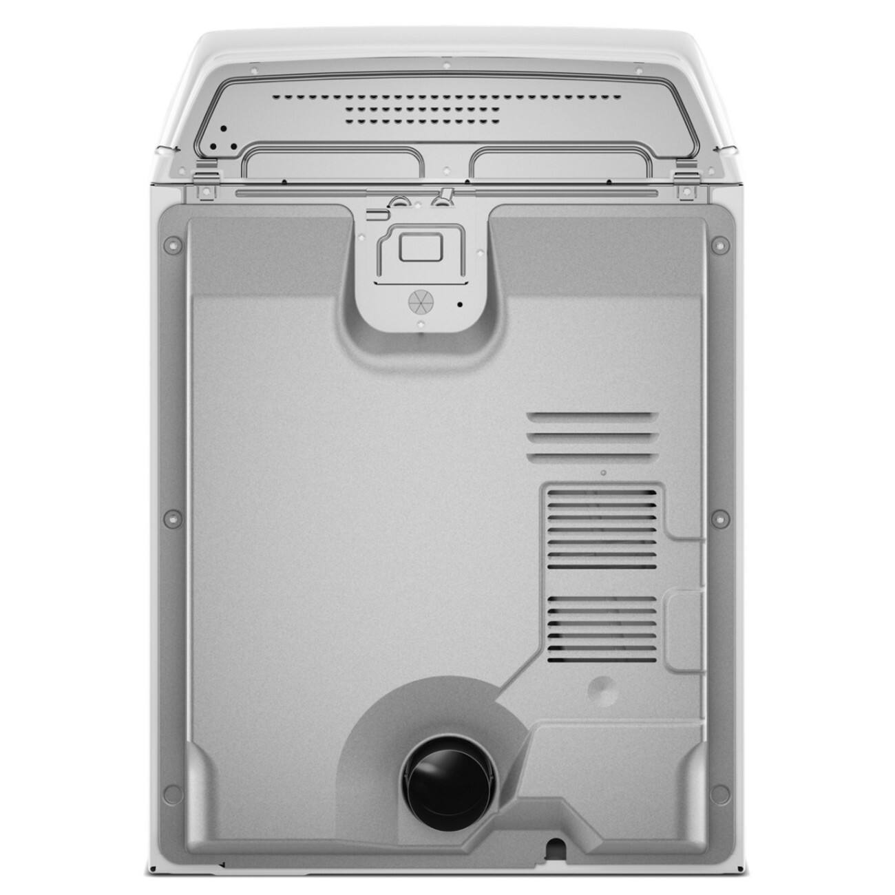 Alt View 7. Whirlpool - 7.0 Cu. Ft. Electric Dryer with Adaptive Dry and Top Venting - White.