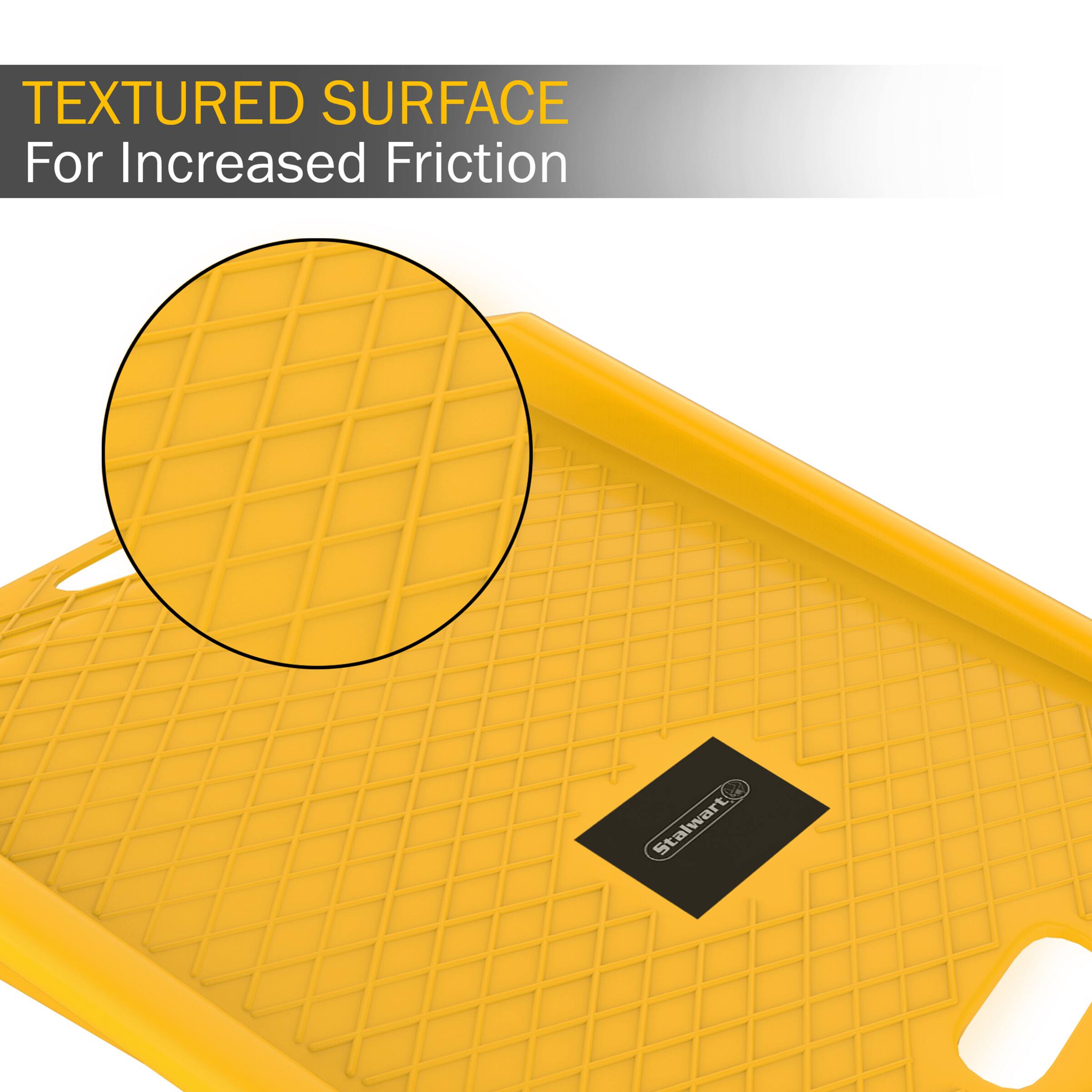 TEXTURED SURFACE For Increased Friction, Stalwart