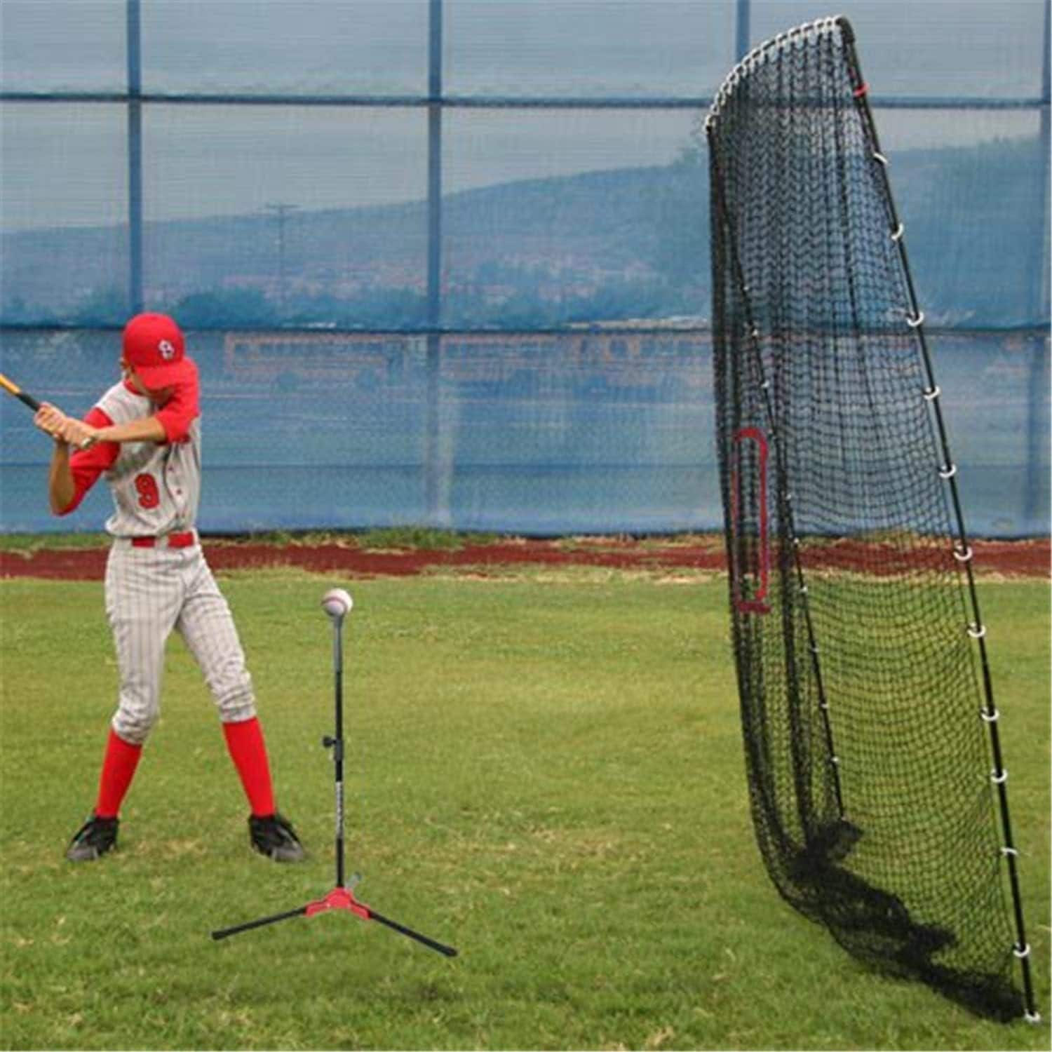 Amber Sporting Goods - Heater Sports Flop Top Batting Tee & Big Play Net - Multicolor price history on PriceWatchPro