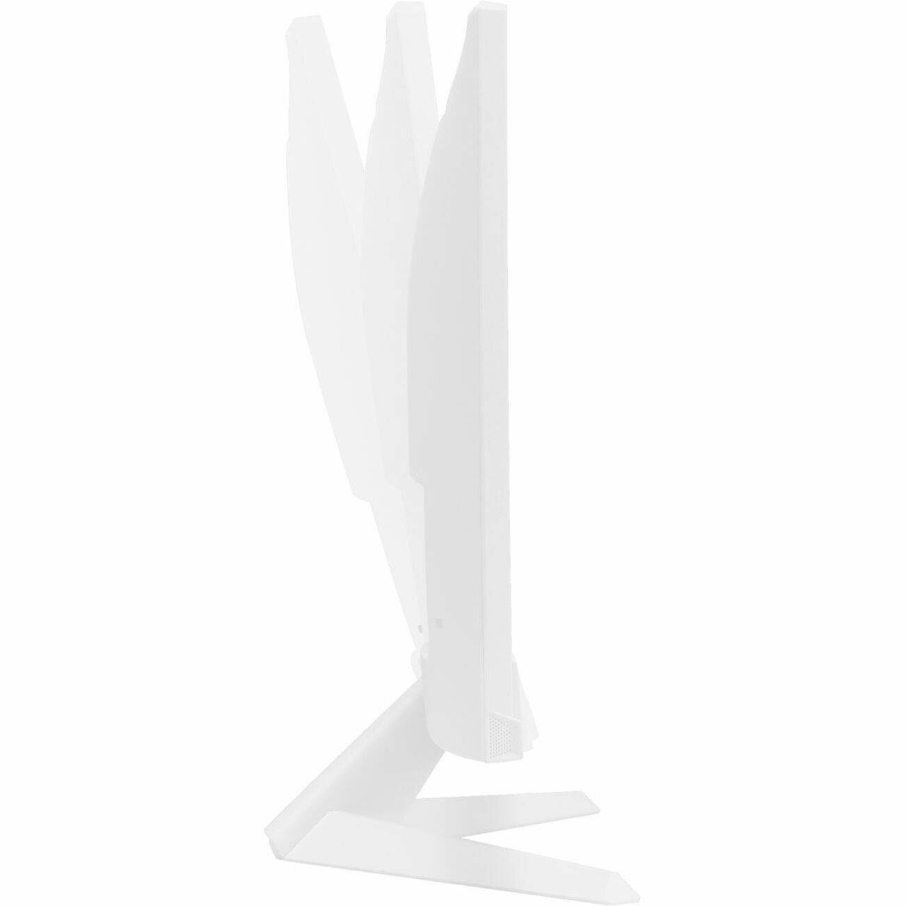 Alt View 3. ASUS - Asus VY249HF-W 24" Class Full HD Gaming LED Monitor - 16:9 - White - 23.8" Viewable - In-plane Switching (IPS) - White.