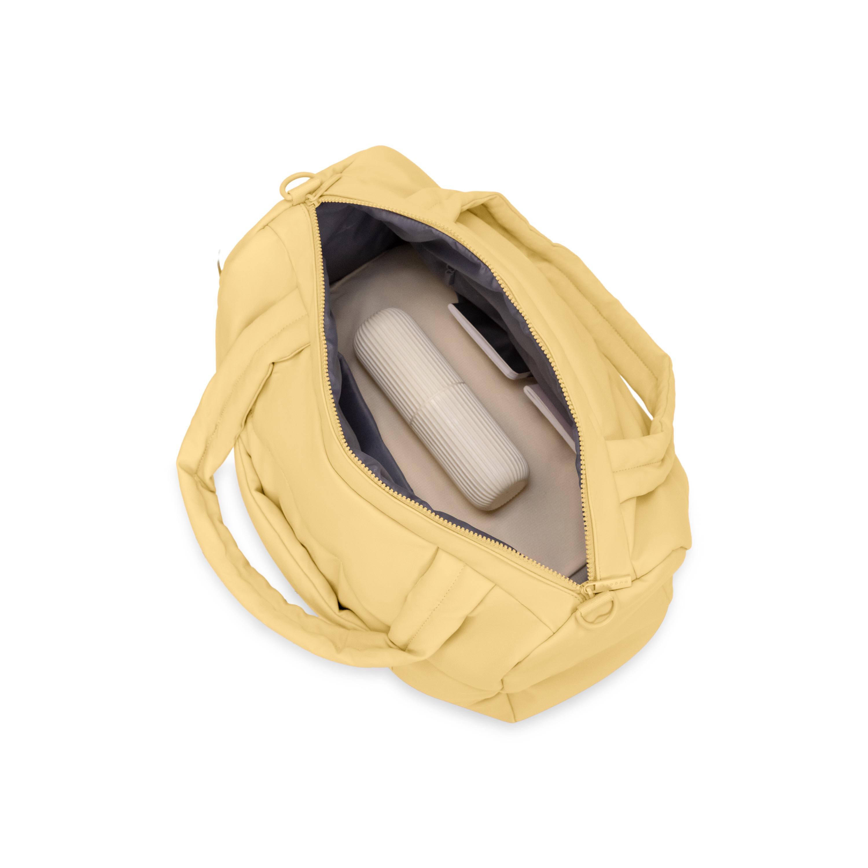 Back. Bugatti - Brussels Tote Bag - YELLOW.
