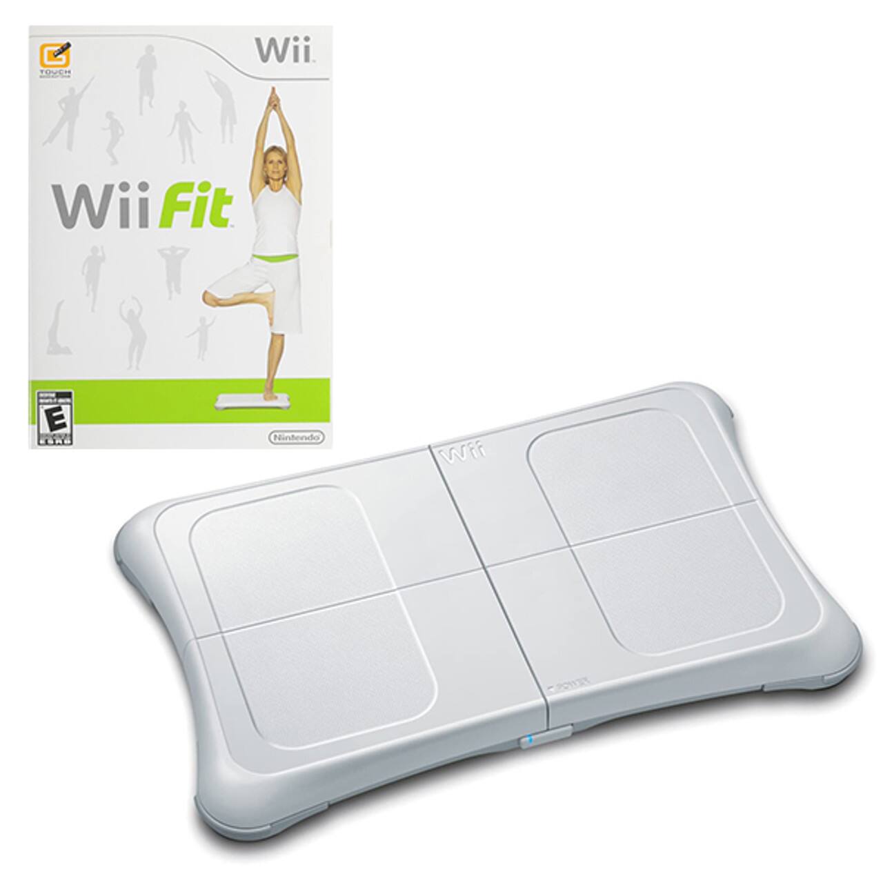 Wii, Wii Fit, Nintendo Wii, E, ESRB - E (Everyone)