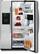 Alt View Standard 1. GE - Profile 25.5 Cu. Ft. Side-by-Side Refrigerator with Thru-the-Door Ice and Water - Stainless-Steel.