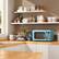 Alt View 11. Galanz - 0.9 Cu. Ft Retro MicroWave - Red.