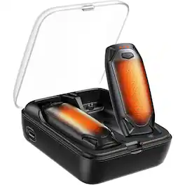 MOSZAR LLC - Rechargeable Hand Warmers 2-Pack, 14000mAh, Magnetic, with Charging Case