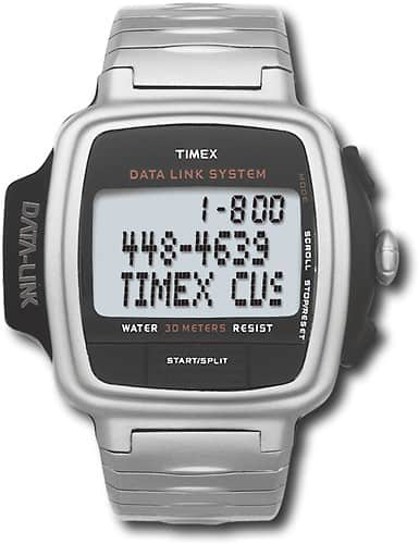 Timex hot sale datalink watch