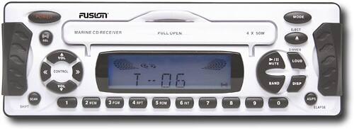 Front Standard. Fusion - 50W x 4 CD Marine Deck with CD-R/RW Playback.