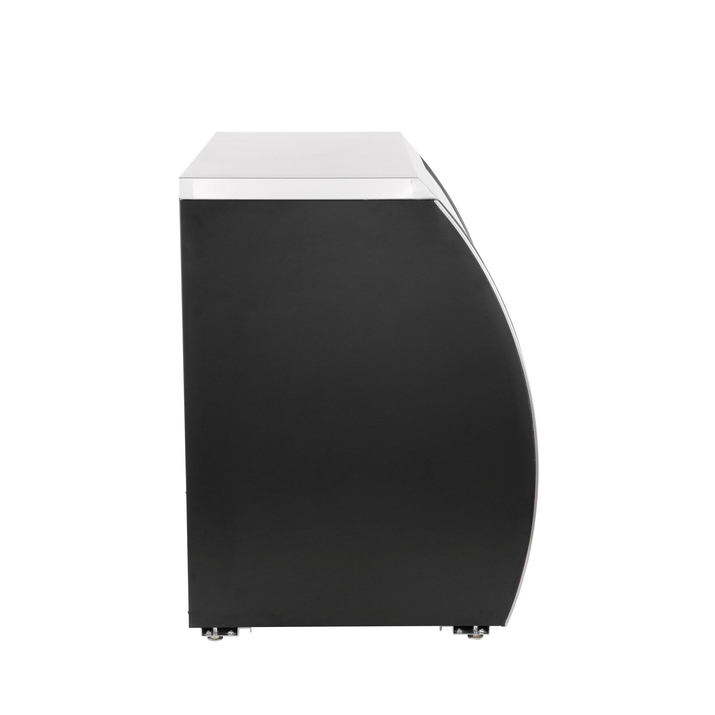 Alt View 8. Magic Chef - Commercial 48 in. 18 cu. ft. Specialty Refrigerated Case in Black Stainless - Stainless Steel.