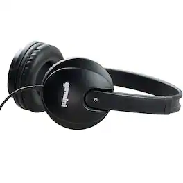 Gemini - DJX-200BLK Professional Over the Ear DJ Headphones, Black - Multicolor