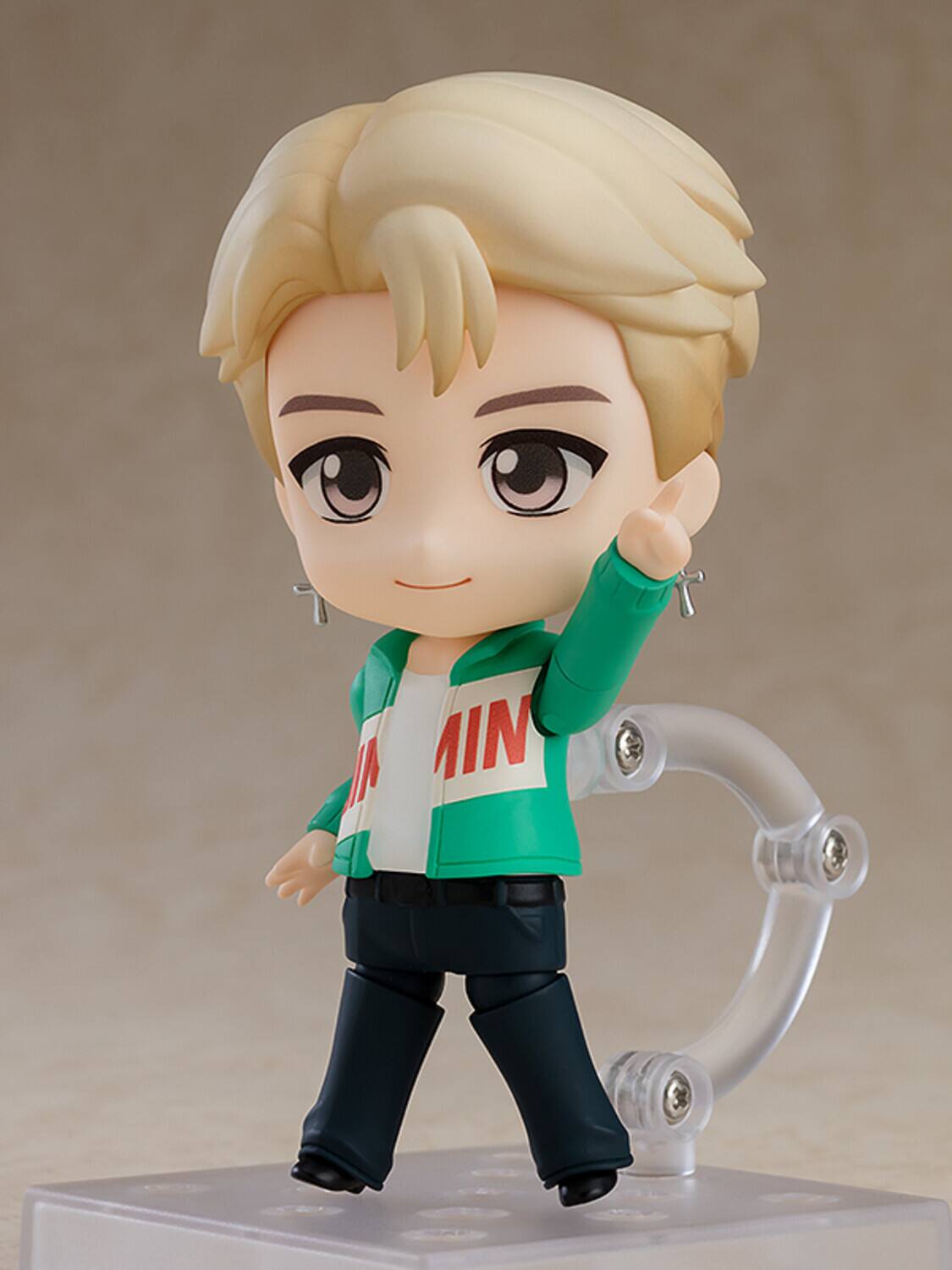 Alt View 2. Good Smile Company - BTS - Good Smile Company - Tinytan - Jimin Nendoroid Action Figure   - Collectibles - Multicolor.